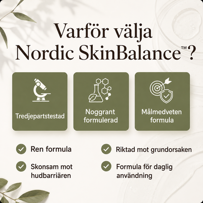 Nordic SkinBalance™ - Djuprengörande kroppsbar för svettutsatta hudområden