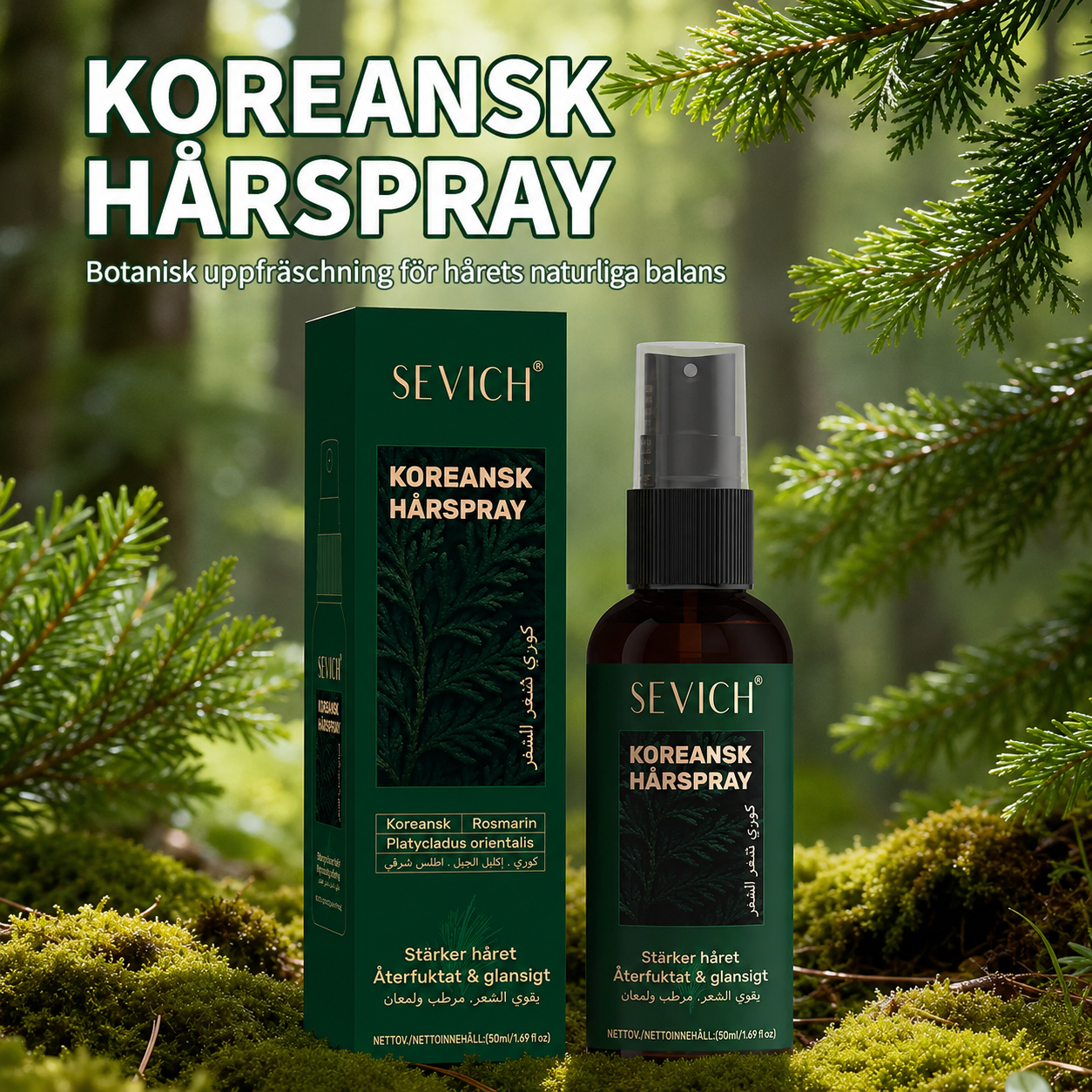Koreansk - Steg 3: Daglig Hårtillväxtspray