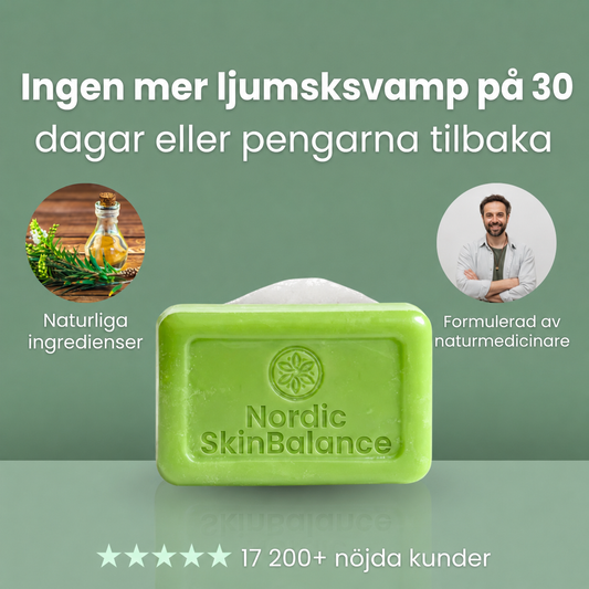 Nordic SkinBalance™ - Djuprengörande kroppsbar för svettutsatta hudområden